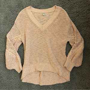 Oversized knit sweater